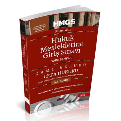 HMGS Ceza Hukuku Genel ve Özel Hükümler Soru Bankası Sinan Sakin
