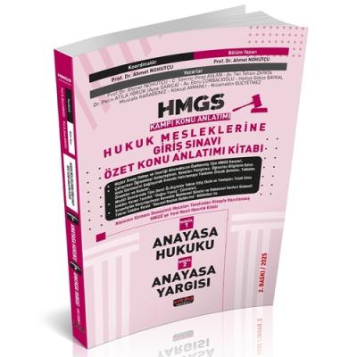HMGS Özet Konu Anlatımı Anayasa Hukuku Anayasa Yargısı Ahmet Nohutçu