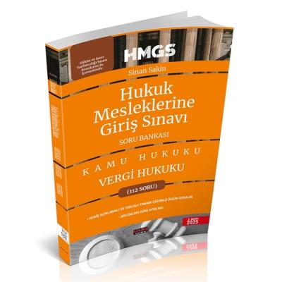 HMGS Vergi Hukuku Soru Bankası