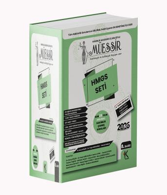 Müessir Adli Hakimlik + HMGS Çıkmış Soru Bankası Seti Barış Küçük-Yaşa