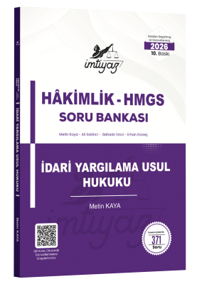 İMTİYAZ İdari Yargılama Usul Hukuku Soru Bankası Metin Kaya
