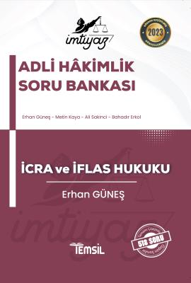 İmtiyaz Adli-İdari Hâkimlik İcra ve İflas Hukuku Soru Bankası Erhan Gü