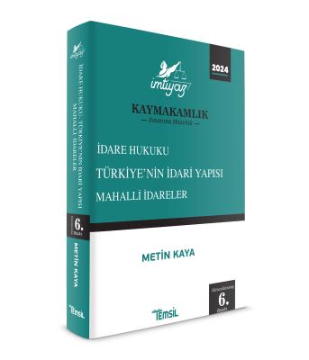 İMTİYAZ İdare Hukuku- Türkiye'nin İdari Yapısı-Mahalli İdareler Metin 