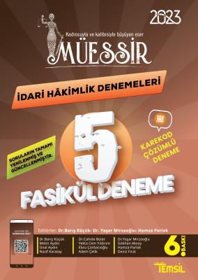 Müessir İdari Hakimlik Denemeleri- CEVAPLI Barış Küçük