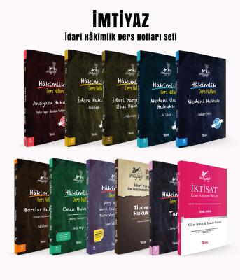 İMTİYAZ İdari Hâkimlik Ders Notları Seti 2025 Metin Kaya