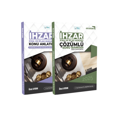İhzar – İcra ve İflas Hukuku Set 2025