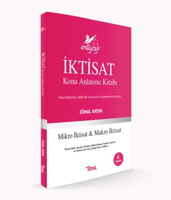 İMTİYAZ Mikro İktisat ve Makro İktisat Konu Anlatımı Kitabı Zühal Aydı