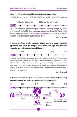 Mahalli İdareler Çözümlü Soru Bankası Okan Arslan