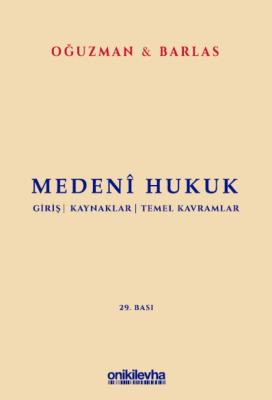 Medeni Hukuk M. Kemal Oğuzman