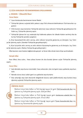 İmtiyaz Hakimlik Ders Notları Ceza Hukuku Genel Hükümler Metin Kaya