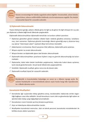 İmtiyaz Hakimlik Ders Notları Ceza Hukuku Genel Hükümler Metin Kaya