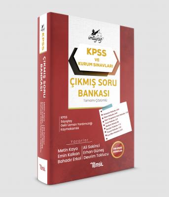 İmtiyaz KPSS ve Kurum Sınavları Çıkmış Soru Bankası Metin Kaya