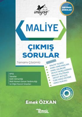 İMTİYAZ Maliye Çıkmış Sorular Emek Özkan