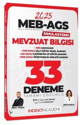 2025 MEB-AGS Simülasyonu Mevzuat Bilgisi 33 Deneme Çözümlü Emrah Vahap
