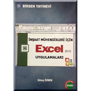 İnşaat Mühendisleri İçin Excel Uygulamaları %20 indirimli Günay Özmen