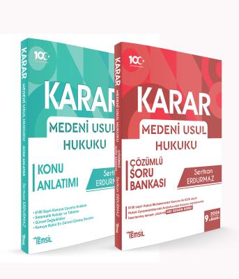 KARAR Konu+ Soru 2'li Set Sertkan Erdurmaz