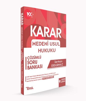 KARAR Konu+ Soru 2'li Set Sertkan Erdurmaz