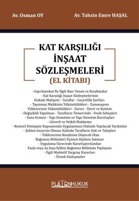 KAT KARŞILIĞI İNŞAAT SÖZLEŞMELERİ (EL KİTABI) Osman Oy