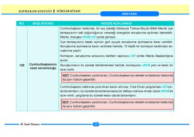 Anayasa Hukuku Sami Sönmez