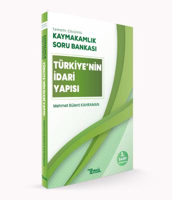 Kaymakamlık Soru Bankası Türkiye'nin İdari Yapısı Mehmet Bülent Kahram