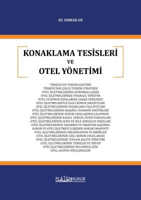 KONAKLAMA TESİSLERİ VE OTEL YÖNETİMİ Osman Oy