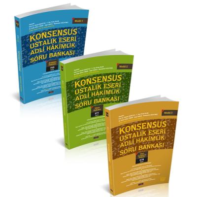 KONSENSUS Ustalık Eseri Adli Hakimlik Soru Bankası Ahmet Nohutçu