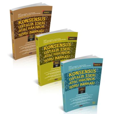 KONSENSUS Ustalık Eseri Adli Hakimlik Soru Bankası Ahmet Nohutçu