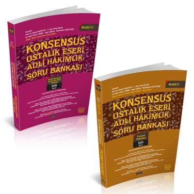 KONSENSUS Ustalık Eseri Adli Hakimlik Soru Bankası Ahmet Nohutçu