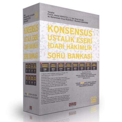 KONSENSUS Ustalık Eseri İdari Hakimlik Soru Bankası Savaş Yayınları 20