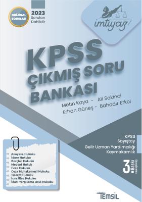 İMTİYAZ KPSS Çıkmış Soru Bankası Metin Kaya