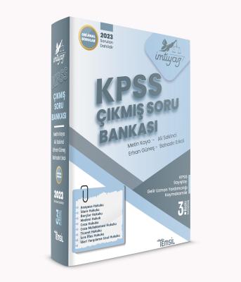 İMTİYAZ KPSS Çıkmış Soru Bankası Metin Kaya