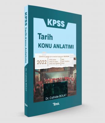 KPSS Tarih Konu Anlatımı Cahide Bolat