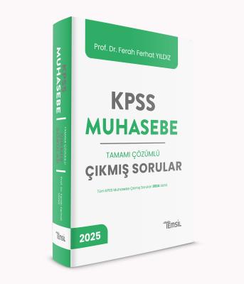 KPSS Muhasebe Tamamı Çözümlü Çıkmış Sorular