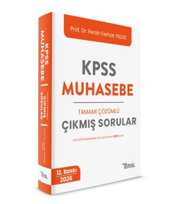 KPSS Muhasebe Tamamı Çözümlü Çıkmış Sorular Ferhat Yıldız