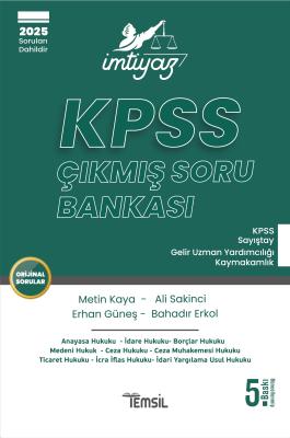 İMTİYAZ KPSS Çıkmış Soru Bankası Metin Kaya