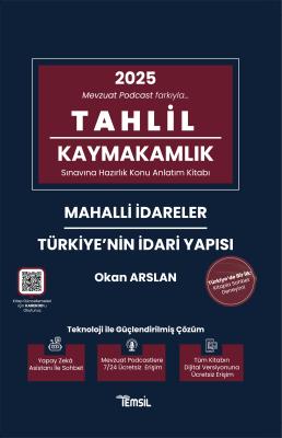 TAHLİL Mahalli İdareler ve Türkiye'nin İdari Yapısı Konu Anlatım Kitab