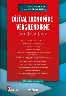 Dijital Ekonomide Vergilendirme Dr. Öğr. Üyesi Erkan Kılıçer