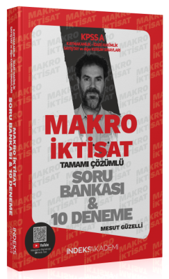 Akademi KPSS A Grubu Makro İktisat Soru Bankası ve 10 Deneme Çözümlü