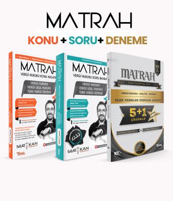 MATRAH Konu Anlatımı + Soru Bankası + Deneme Seti