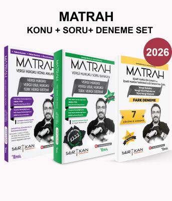 MATRAH Konu Anlatımı + Soru Bankası + Deneme 3'lü Set 2026 Sertkan Erd