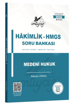 İMTİYAZ Medeni Hukuk Soru Bankası Bahadır Erkol