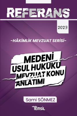 Hâkimlik Medeni Usul Hukuku Mevzuat Konu Anlatımı Sami Sönmez