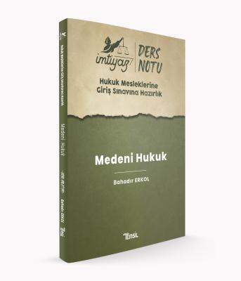 HMGS Medeni Hukuk Ders Notu Bahadır Erkol