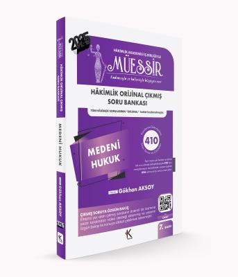 MÜESSİR Medeni Hukuk Soru Bankası Gökhan Aksoy