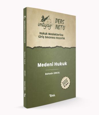 İmtiyaz HMGS Medeni Hukuk Ders Notu