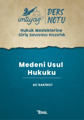 HMGS Medeni Usul Hukuku ALİ SAKİNCİ