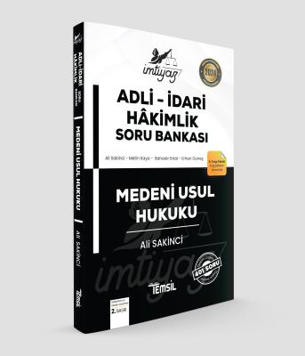 İmtiyaz Adli-İdari Hakimlik Soru Bankası Medeni Usul Hukuku ALİ SAKİNC