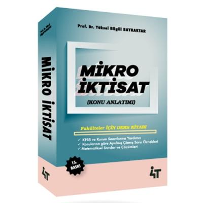 MİKRO İKTİSAT (15. BASKI) KONU ANLATIMI Yüksel Bilgili