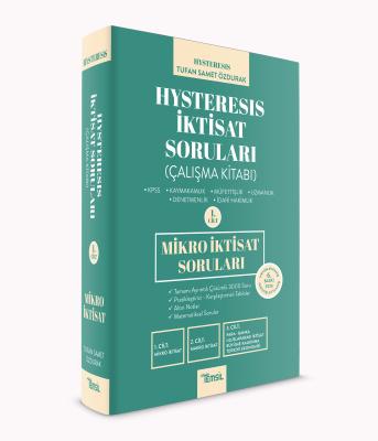 Hysteresis İktisat Soruları Cilt-1 Mikro İktisat - 2026 Tufan Samet Öz