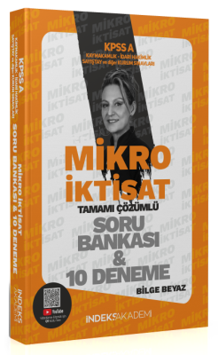 Akademi KPSS A Grubu Mikro İktisat Soru Bankası ve 10 Deneme Çözümlü